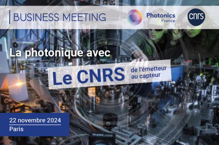 [Business Meeting] La Photonique avec le CNRS (save the date)